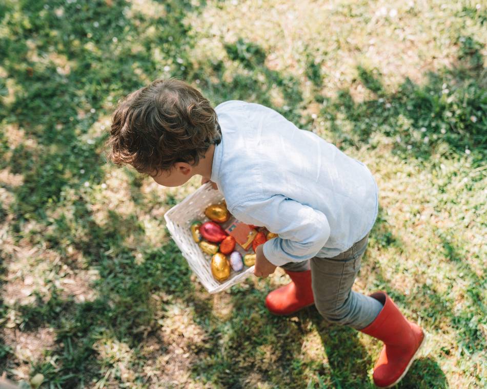Chasse aux œufs géante