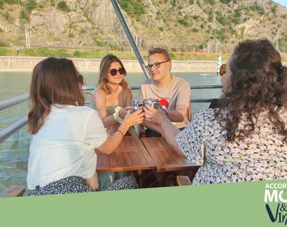Croisière Apé'rhône à Tournon avec les Canotiers
