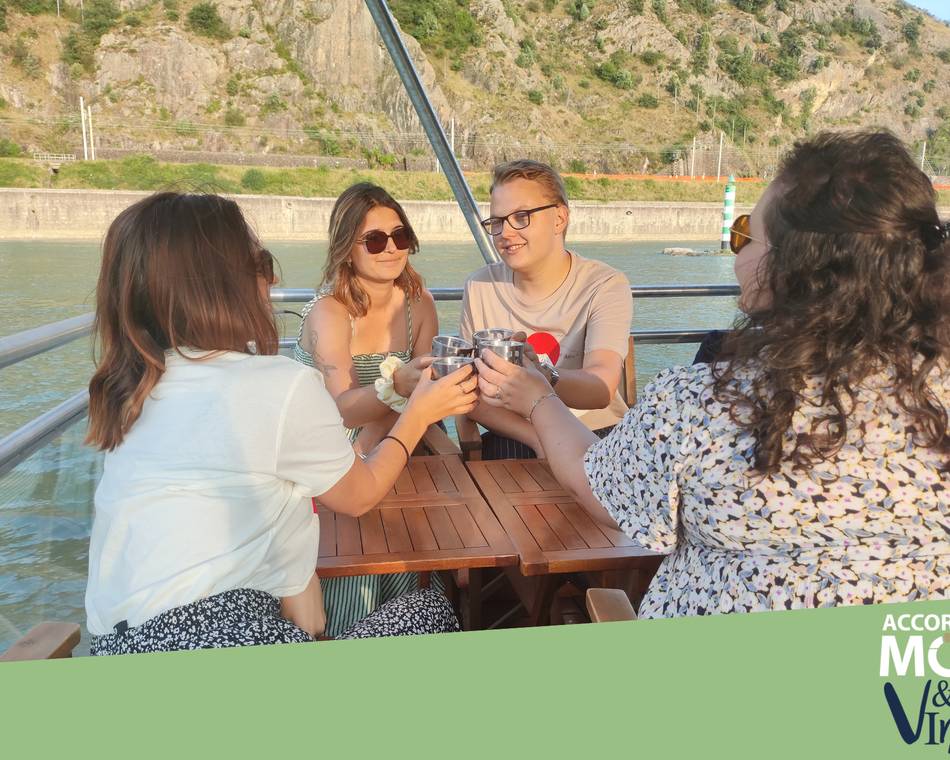 Croisière Apé'rhône à Tournon avec les Canotiers