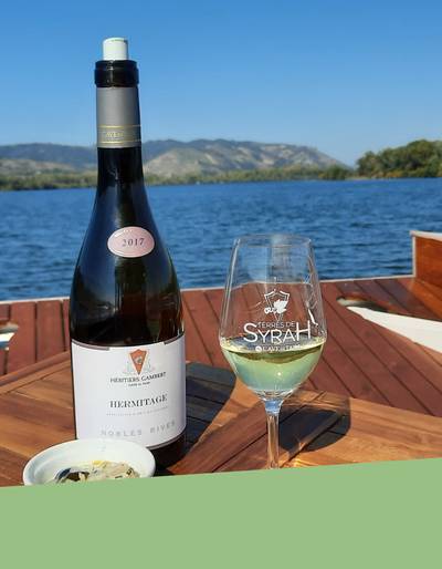 image-Apéro sur l'eau entre Saint-Joseph et Hermitage - les Canotiers et Terre de Syrah