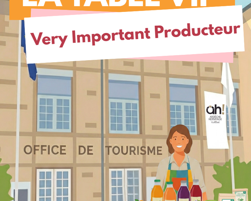 La table VIP : Very Important Producteurs !