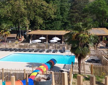 Aire de camping Car - Camping les Sables