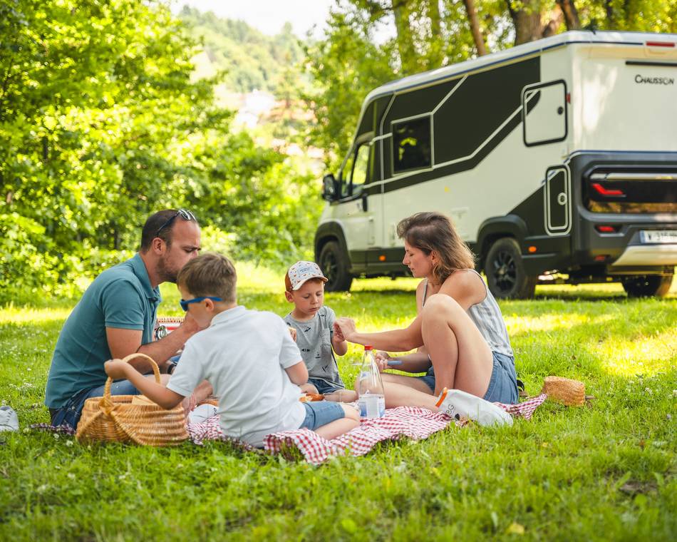 Der Picknickkorb der Auberge Monnet