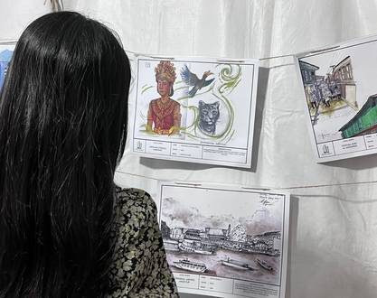 Exposition « Ah les voyages ! » - Partir en Livre