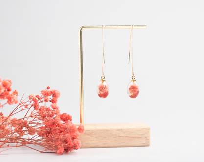 Atelier création de boucles d'oreilles en résine UV