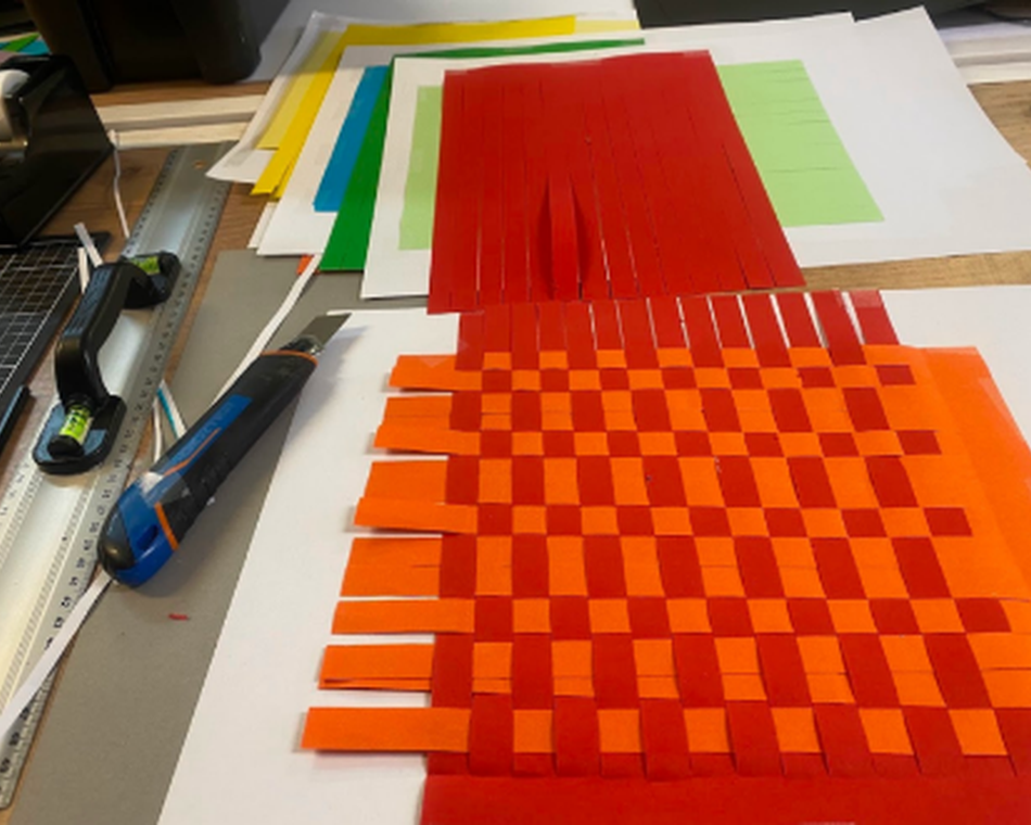 Atelier tissage de papier - Tournon