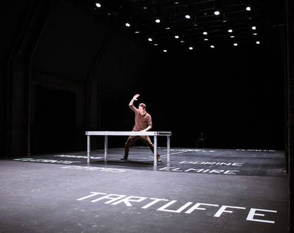 "Tartuffe d'après Tartuffe d'après Tartuffe d'après Molière" d'après le groupe  F_T^M_S/ - Saint-Donat-sur-l'Herbasse