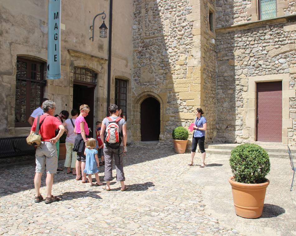 Visite guidée du Château-Musée de Tournon-sur-Rhône