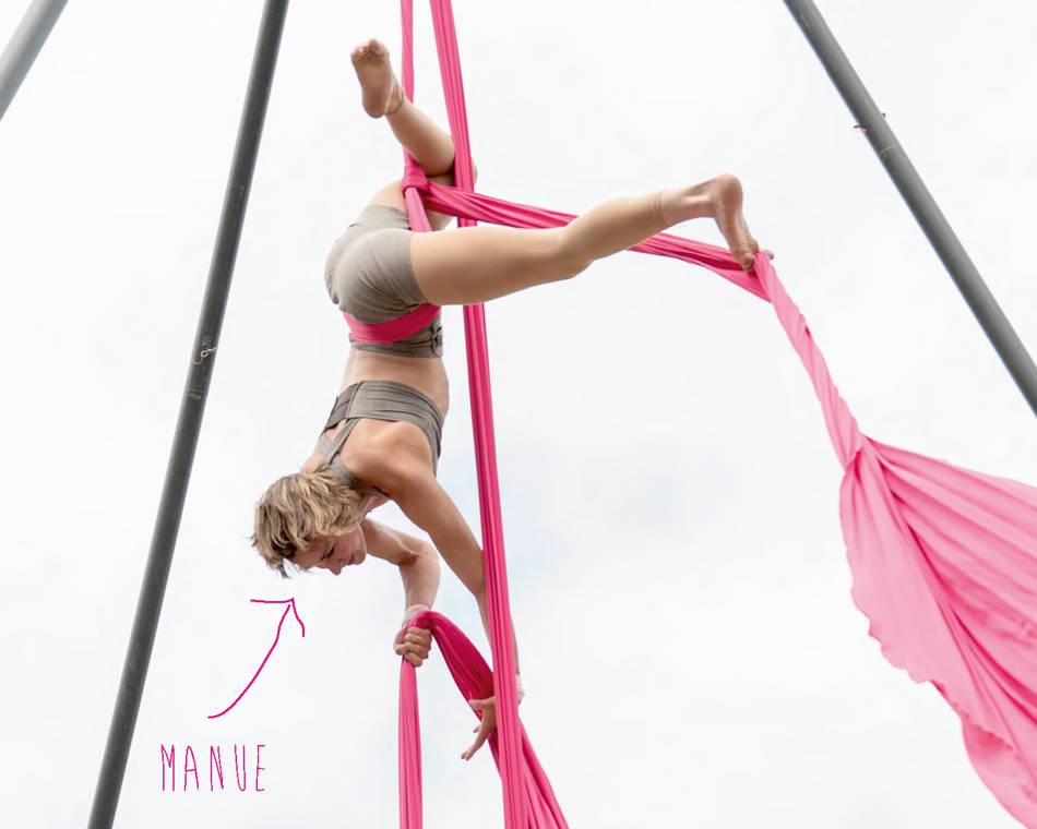 Atelier de cirque aérien - Festival National des Humoristes