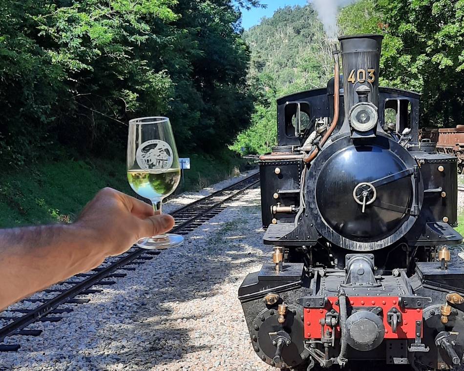 Dégustation au fil du Doux - Train de l'Ardèche