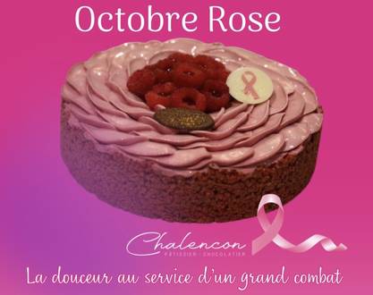 Gâteau pour Octobre rose - Tain