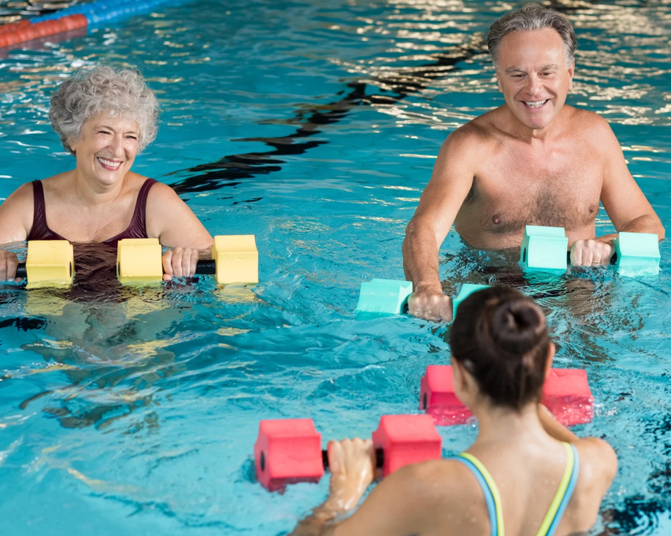 Cours aqua spécial séniors pour la Semaine Bleue - Linaë