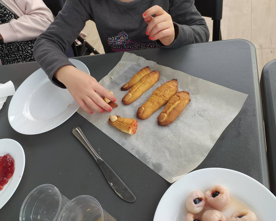 Atelier cuisine à Linaë