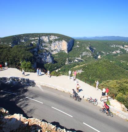 Sur les Routes de l'Ardéchoise : Les Gorges