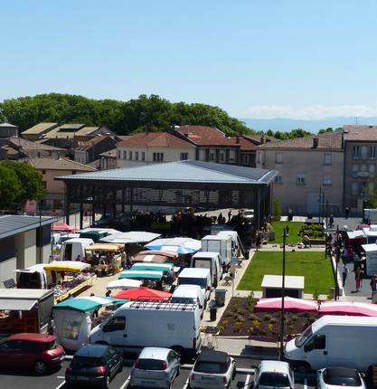 Grand marché de Tournon sur Rhône