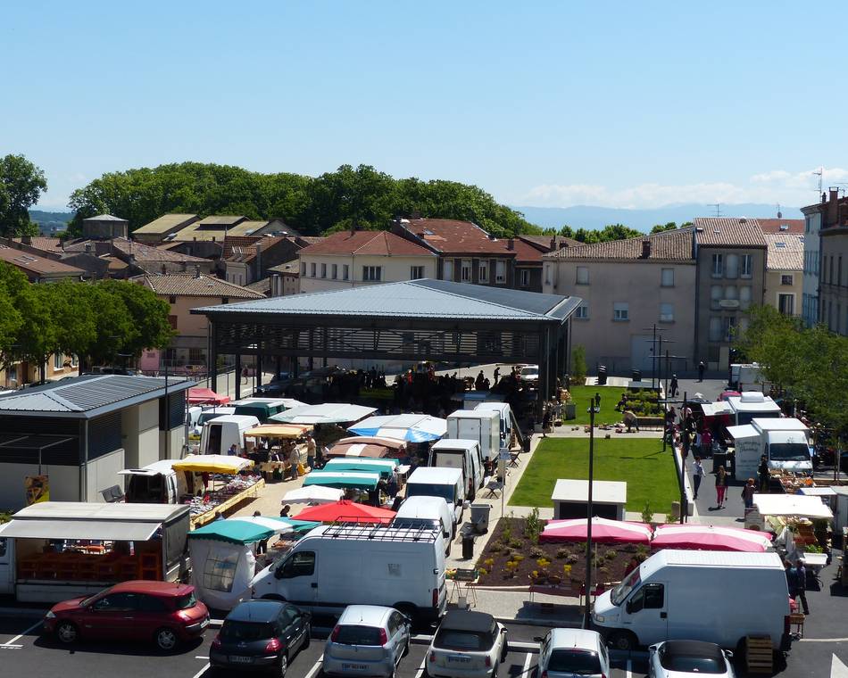 Markt von Tournon sur Rhône