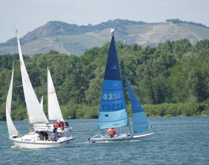 Sailing on the Rhône
