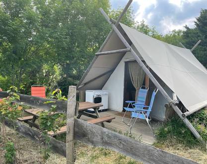 Tente Trappeur - La Ferme de Simondon