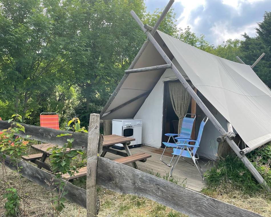 Tente Trappeur - La Ferme de Simondon