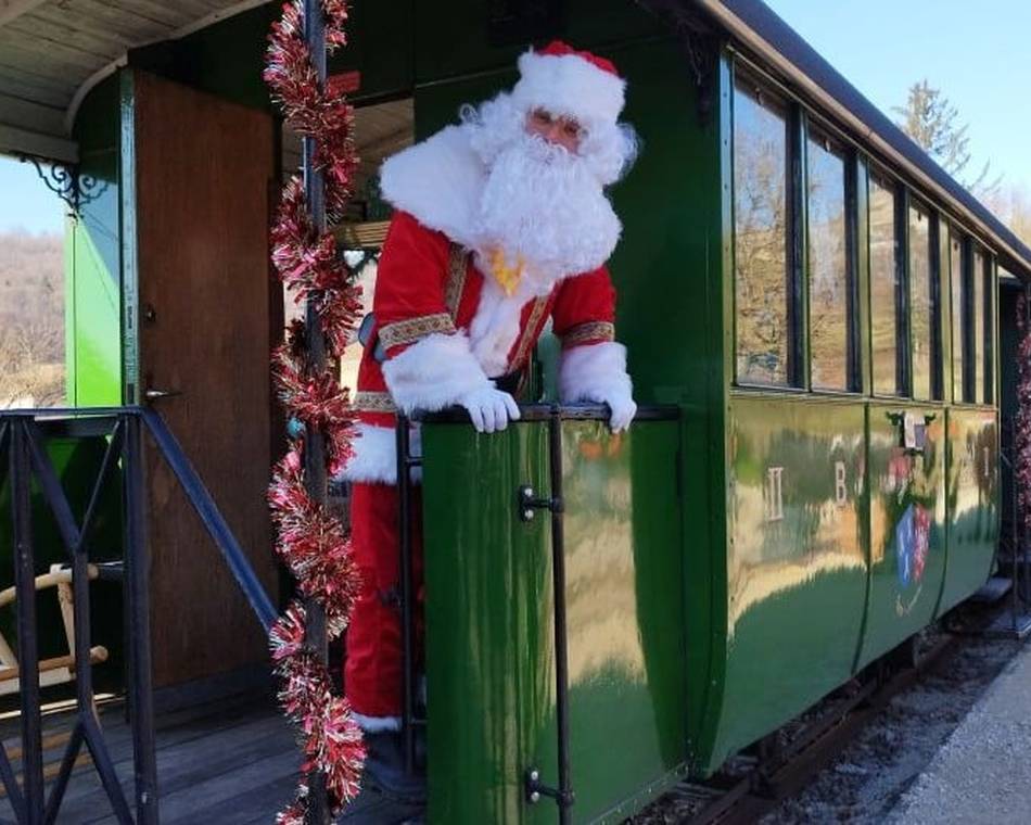 Special steam train to Boucieu le Roi for Christmas