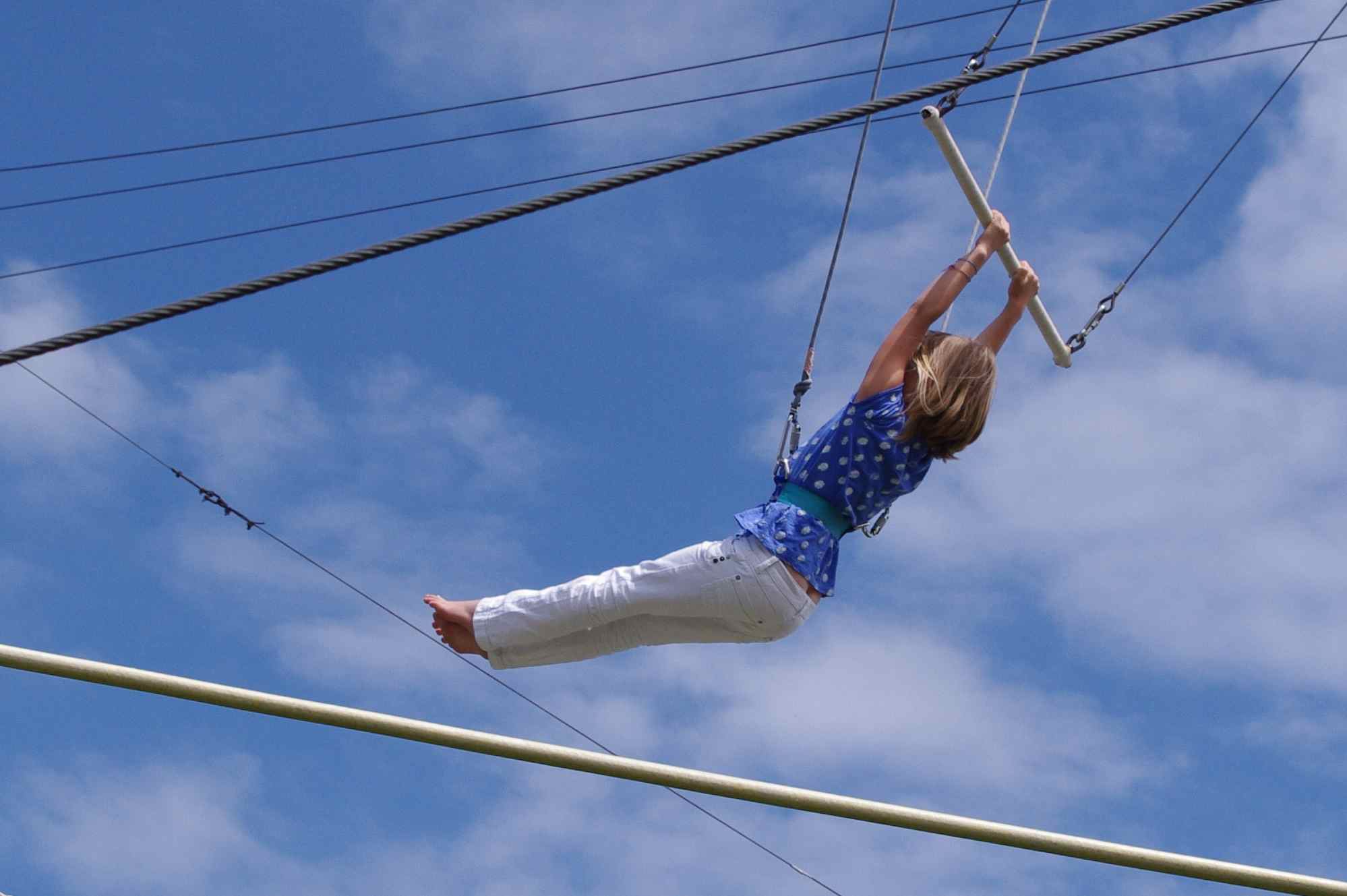 Weekend insolite faire du trapèze volant dans la Drôme