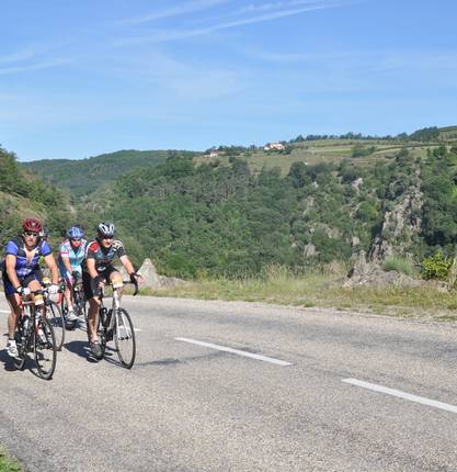 Sur les Routes de l'Ardéchoise : L'Ardèche Verte