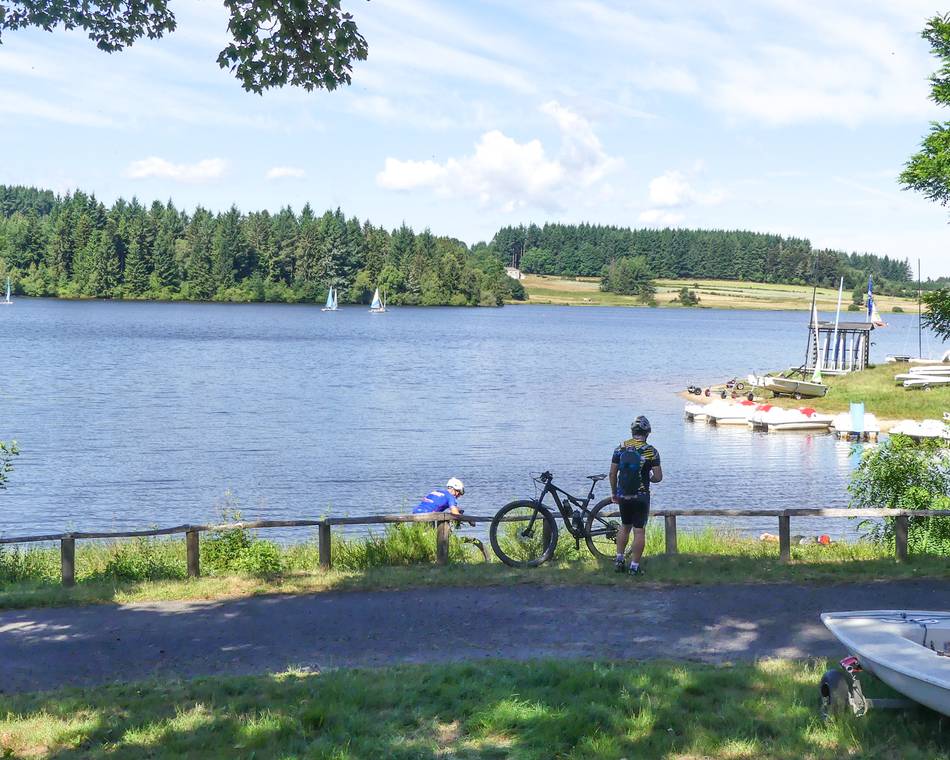 Parcours cyclo descendant Le Lac de Devesset