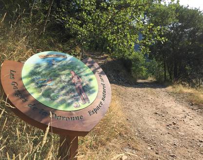 Hiking path "The secret nature of the Gorges de la Daronne"
