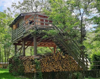 Les cabanes 100% bois du Viaduc
