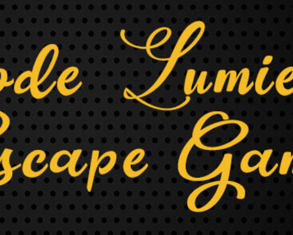 Escape game " Code lumière"