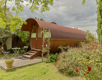 "le Tonneau de Fortuné"  - Gîte insolite dans un tonneau