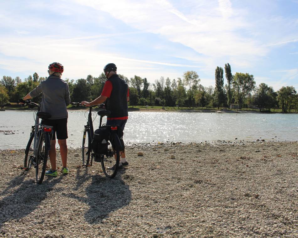 E bike tour - L'Herbasse und seine Nebenflüsse