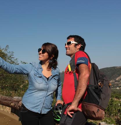 E bike Tour : Hanging vineyards